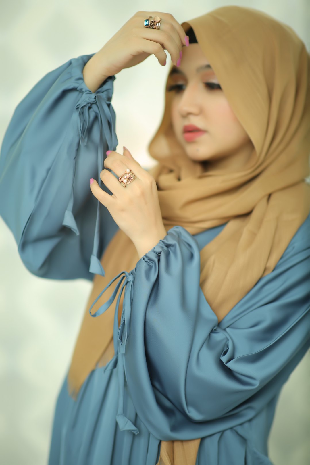 Puffy Sleeves Abaya – ABAYAH BY FN